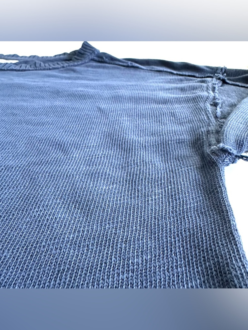 Anthropologie Pilcro Oversized Sweatshirt in Navy | XL | GUC - Picture 11 of 13